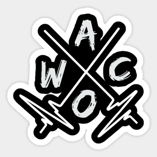 Waco Texas T-shirt, Farmhouse  Waco Inspired Windbraker Sticker